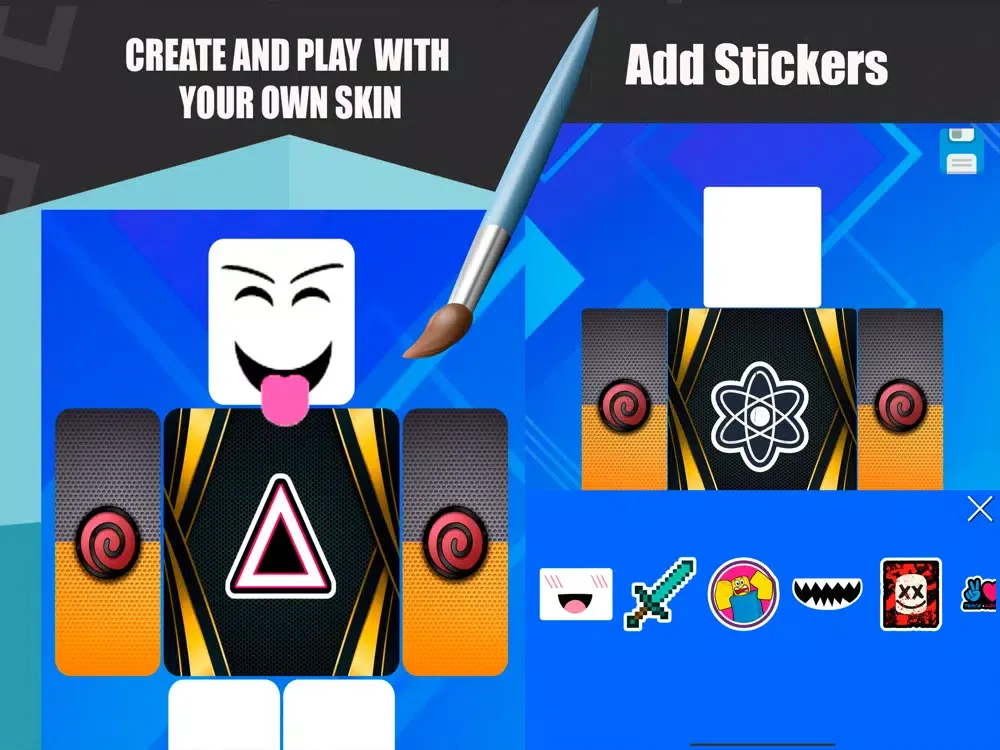 Скриншоты Roblomaker: Skins for Roblox iPad 