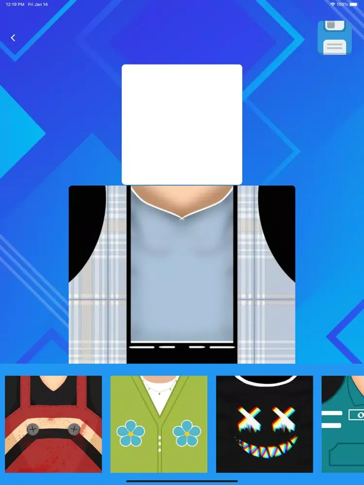 Скриншоты Roblomaker: Skins for Roblox iPad 