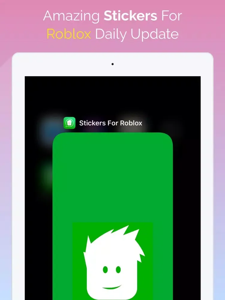 صور Stickers For Roblox Robux iPad 
