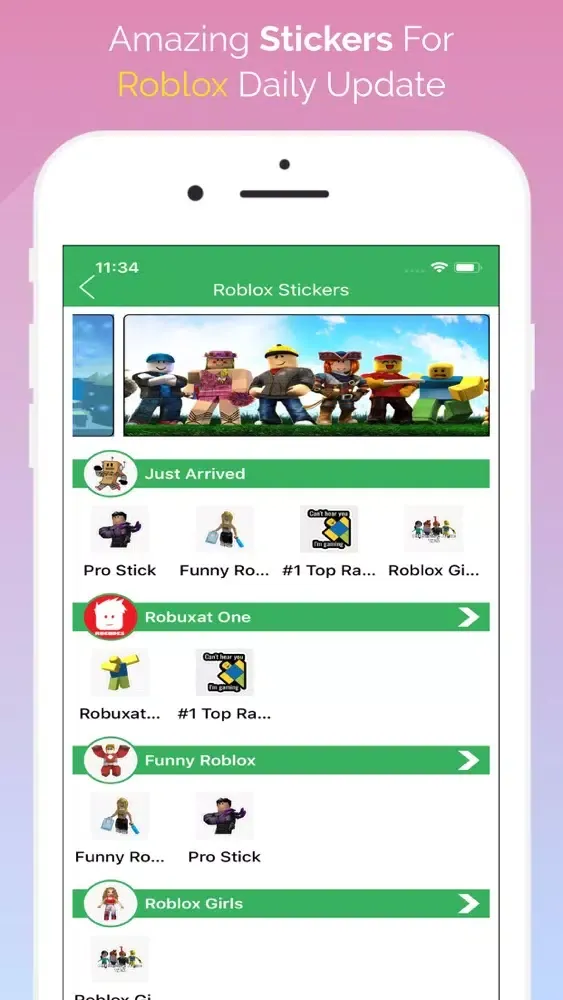 صور Stickers For Roblox Robux