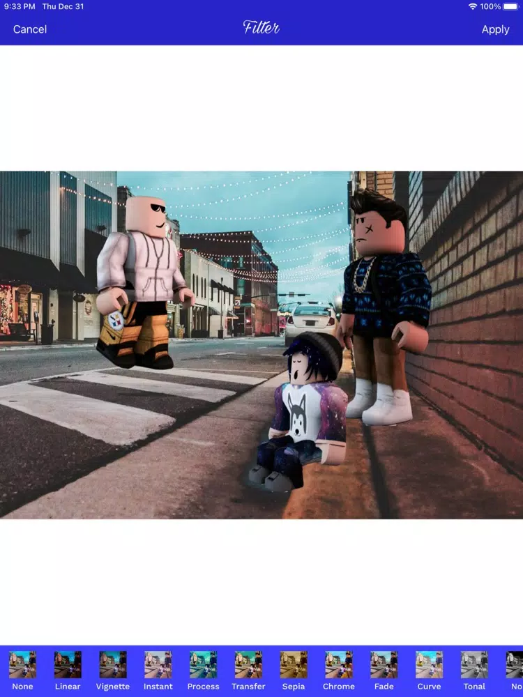 Zrzuty ekranu Gfx skin photo for Roblox iPad 