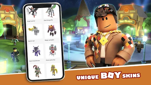 ภาพหน้าจอของ Master skins for Roblox