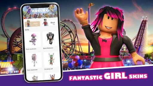 ภาพหน้าจอของ Master skins for Roblox