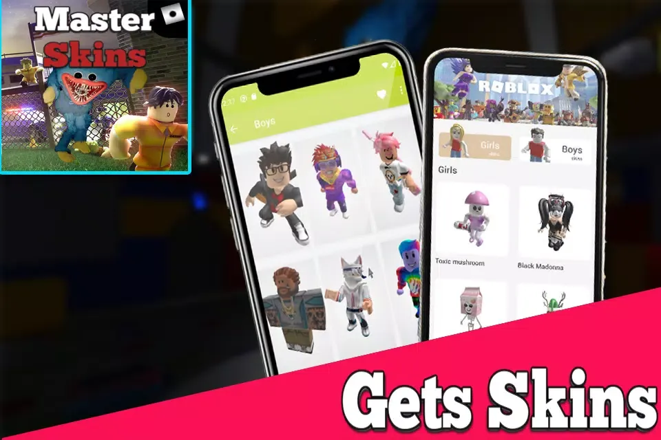 Roblox Skins Master MOD Robux Screenshots