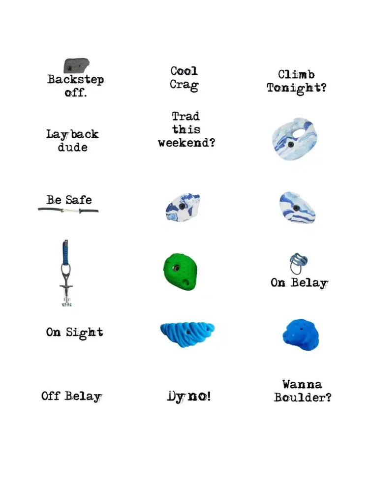 Capturas de pantalla de Climber Sticker Pack iPad 