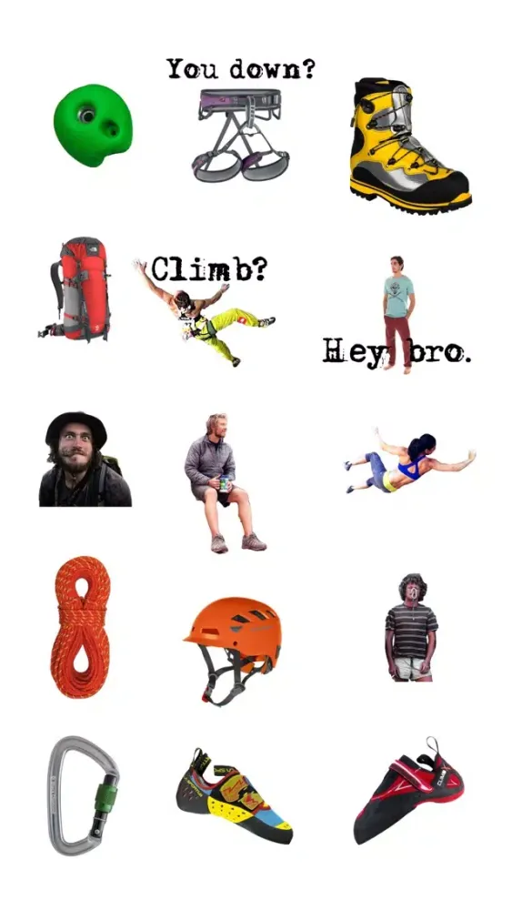 Capturas de pantalla de Climber Sticker Pack