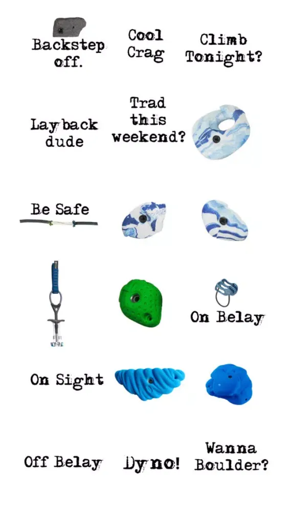 Capturas de pantalla de Climber Sticker Pack