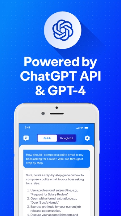 Tangkapan skrin Chat AI・