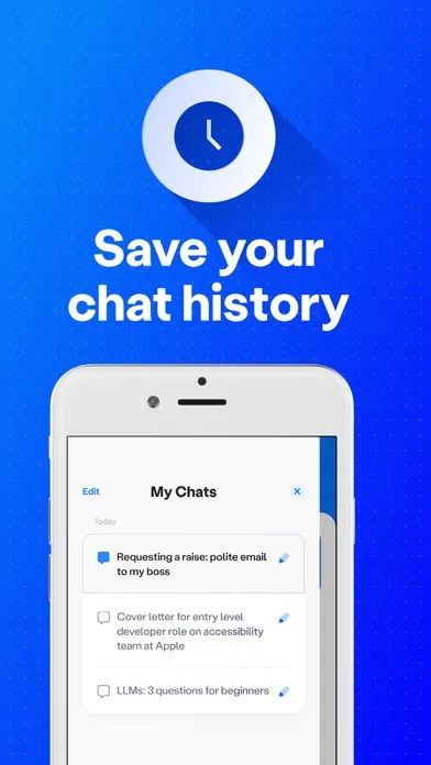 Screenshot di Chat AI・