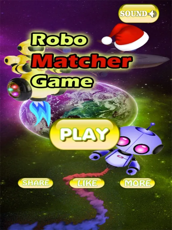 Robot Matcher Extreme Fun iPad  스크린샷