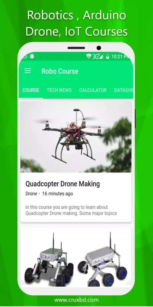 Screenshot di Robo Course
