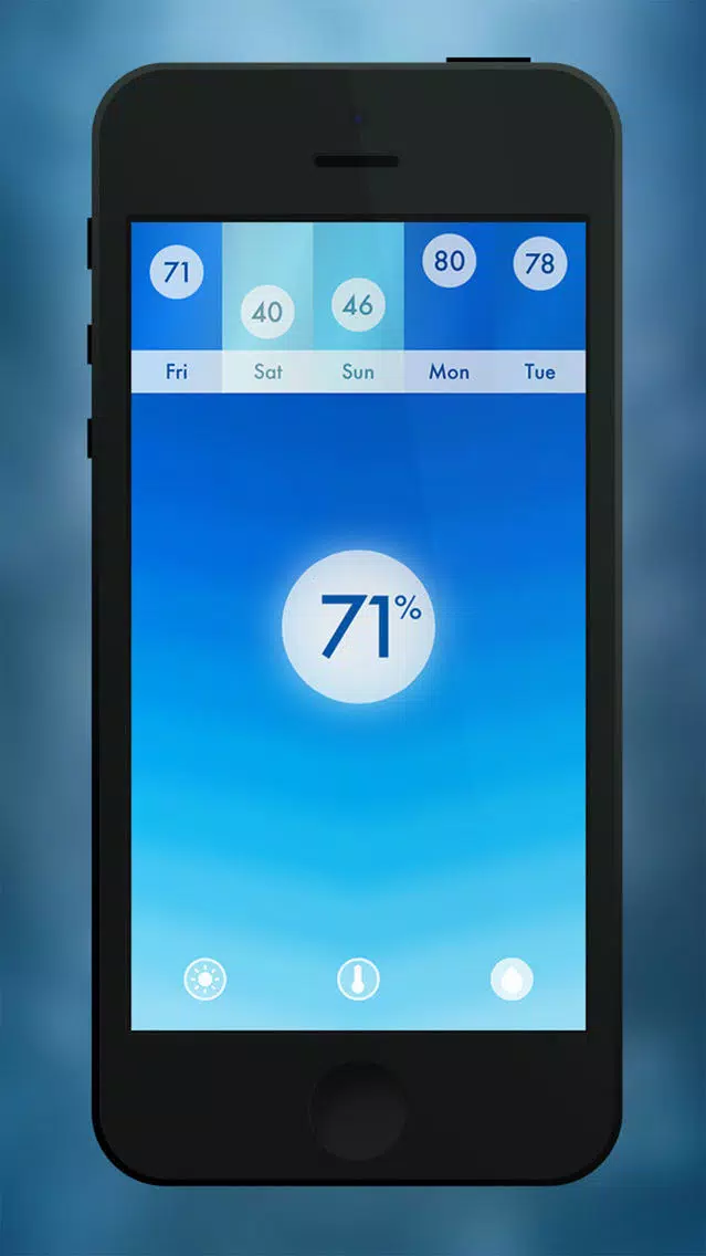 Ảnh chụp màn hình của Haze ~ Weather Forecasts