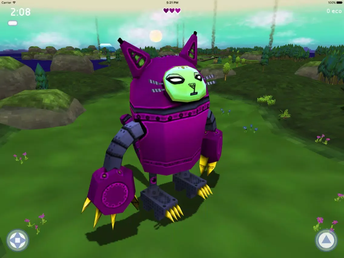 Robocat Rampage iPad  스크린샷
