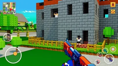 Ảnh chụp màn hình của Superhero Block City Robot War
