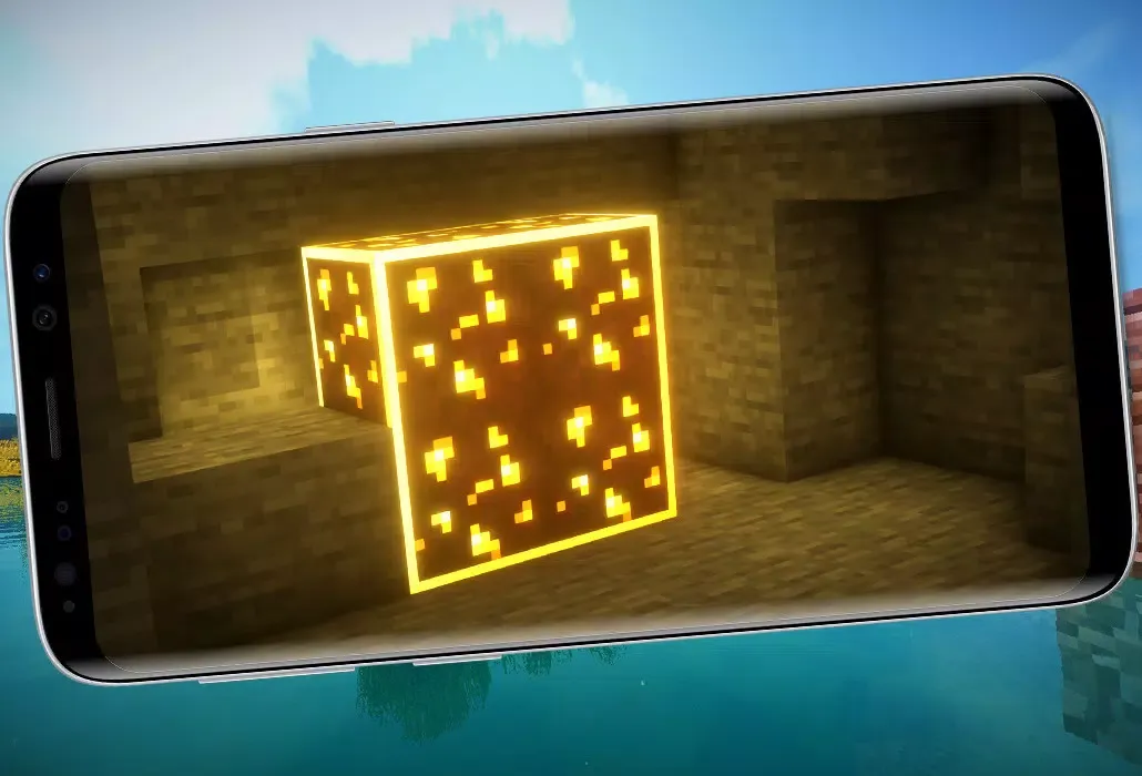 Zrzuty ekranu Light Ore Mod for MCPE