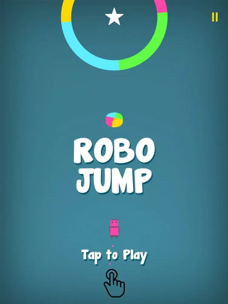 Robo Jump - Find True Colour iPad  سکرین شاٹس