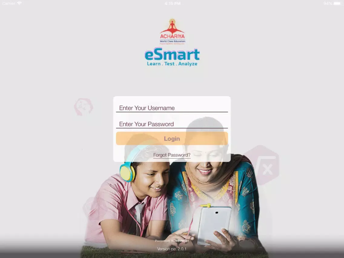 Скриншоты Achariya eSmart iPad 