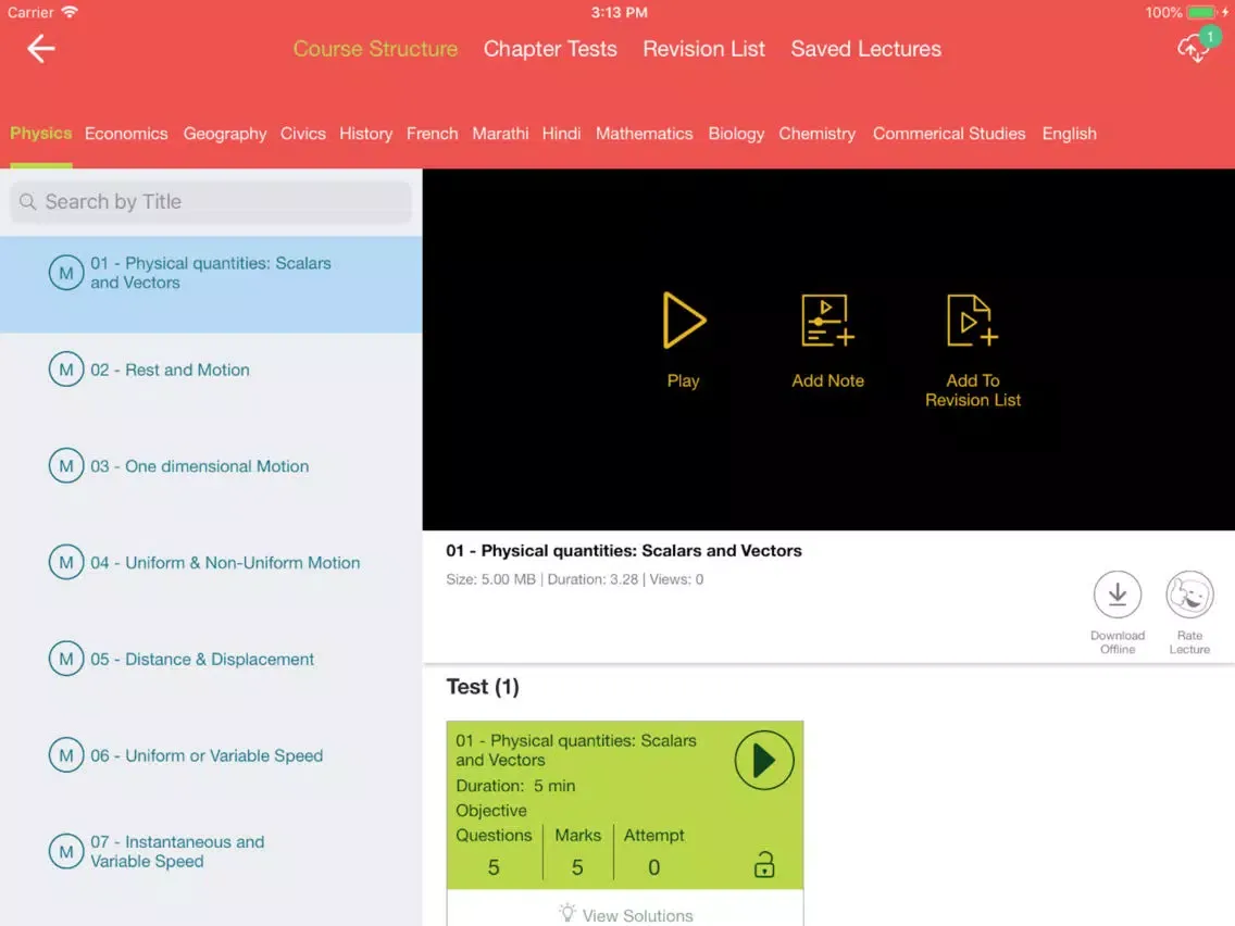 Gopal Sharma Learning iPad  Screenshots