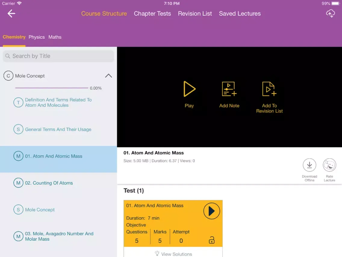 Jayam Learning App iPad  Screenshots