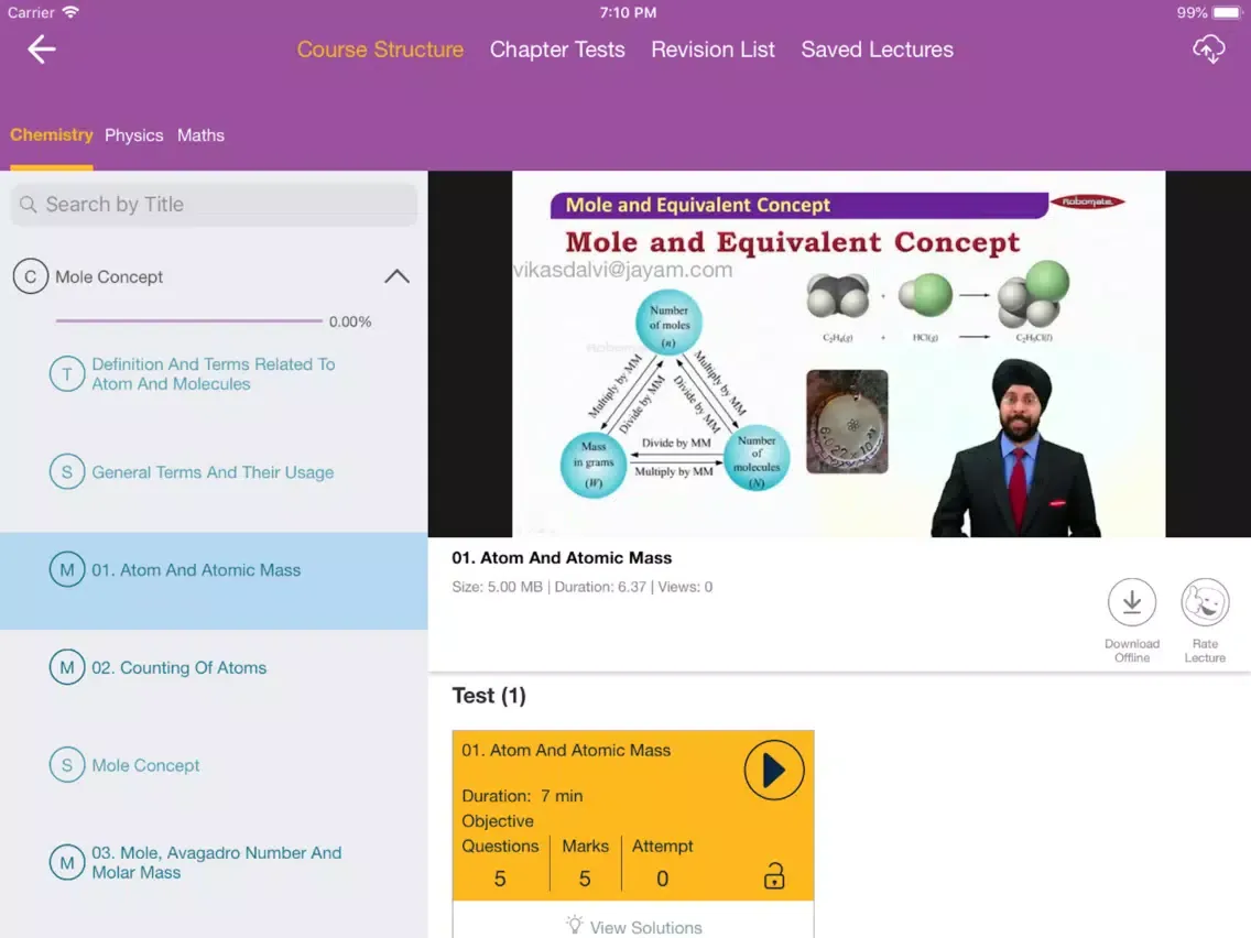 Jayam Learning App iPad  Screenshots