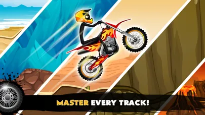 Скриншоты Stickman Bike Hill Race Free Addictive Rider Run