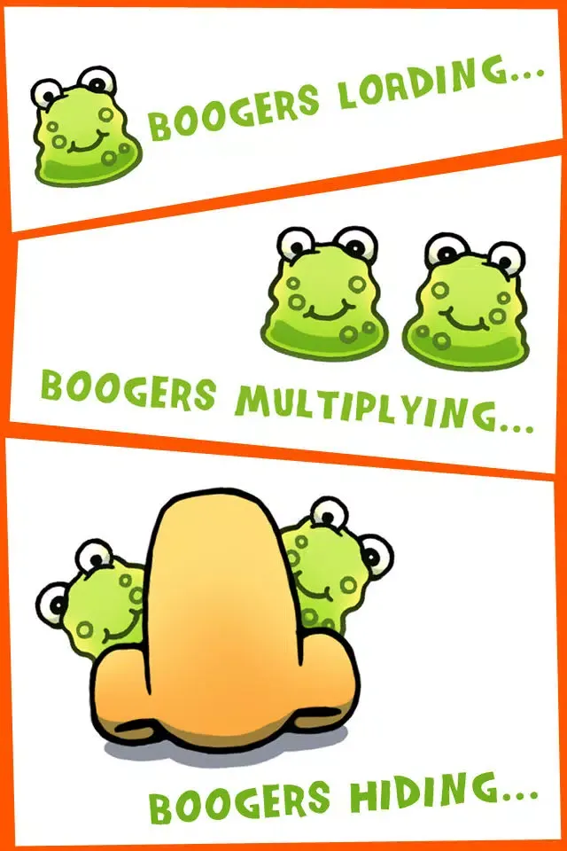 Capturas de tela do Booger Finder Fun Race Adventure - Find the Ball Funny Free Game