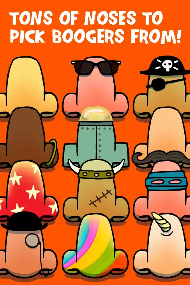 Capturas de tela do Booger Finder Fun Race Adventure - Find the Ball Funny Free Game