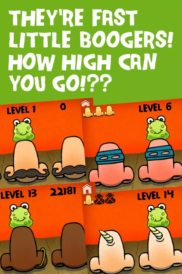 Capturas de tela do Booger Finder Fun Race Adventure - Find the Ball Funny Free Game