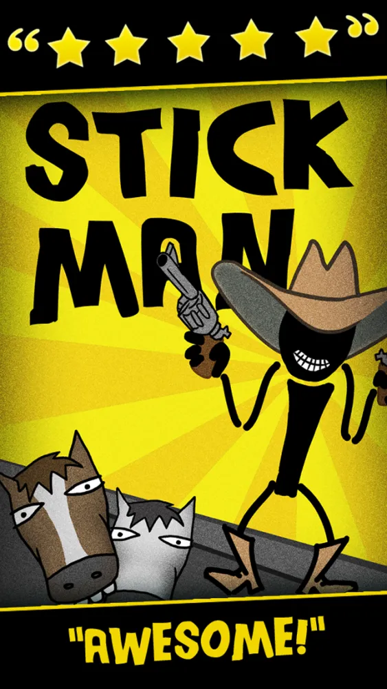 Tangkapan layar Stickman Stampede Horse Racing Free Live Multiplayer Game