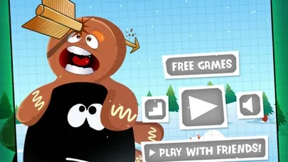 Gingerbread Stickman Bow & Arrow Shooting Showdown سکرین شاٹس