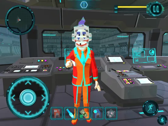 Clown Man Neighbor. Cyber City iPad 应用截图