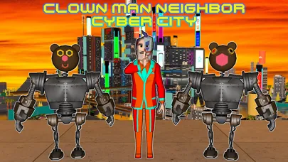 Clown Man Neighbor. Cyber City应用截图