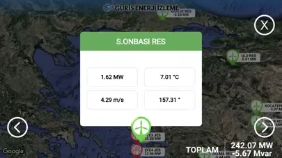 Ảnh chụp màn hình của Güriş Monitoring for CEO
