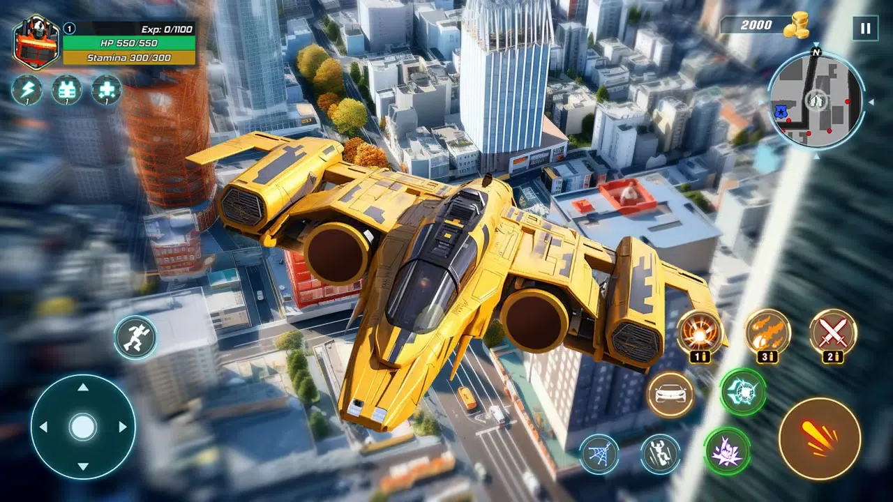 Robot City Car Battle Screenshots