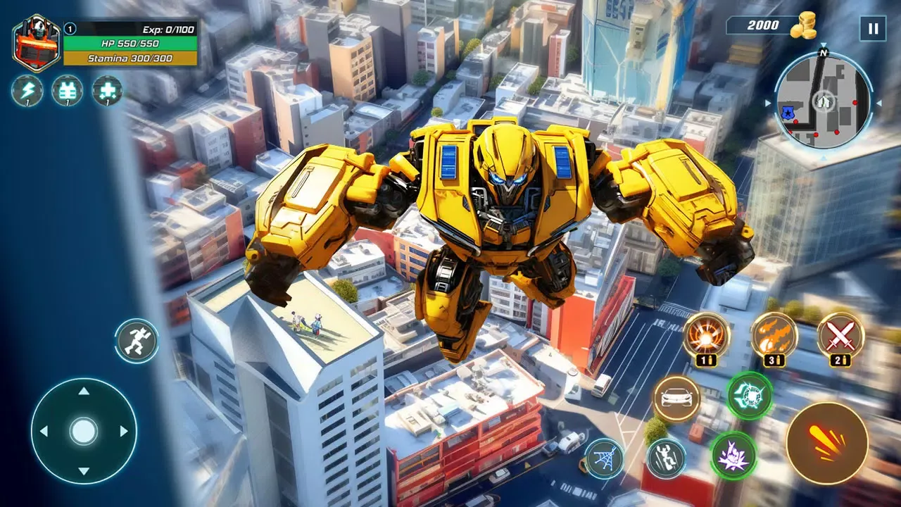 Robot City Car Battle Screenshots