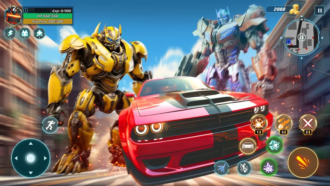 Robot City Car Battle Screenshots