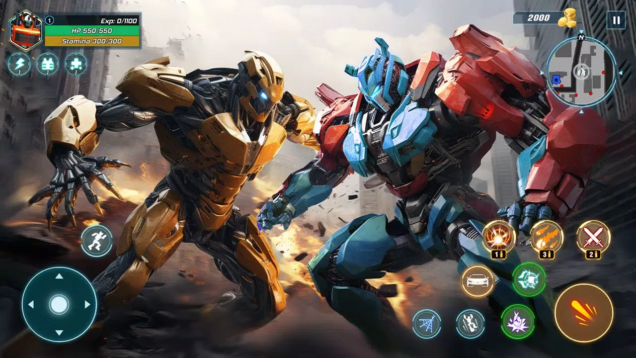 Robot City Car Battle Screenshots