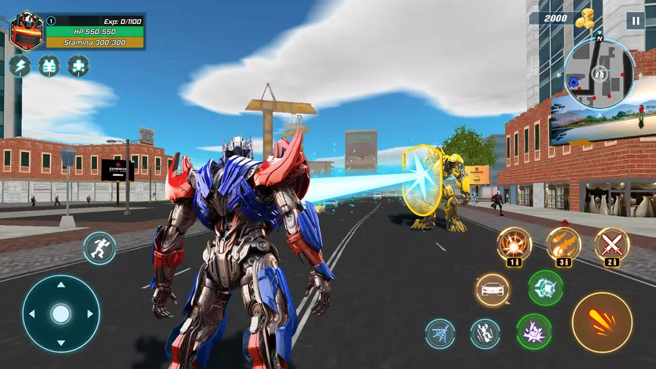 Robot City Car Battle Screenshots