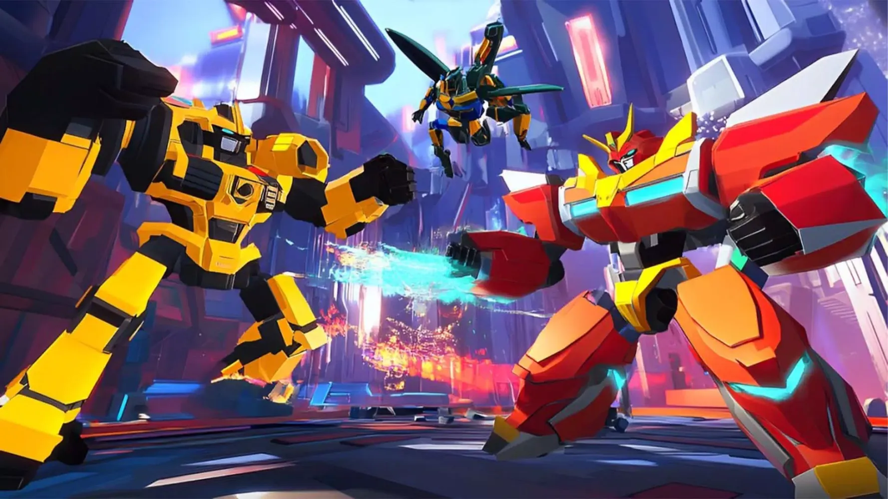Zrzuty ekranu Robot Run Transforming Race