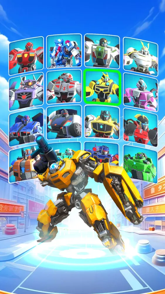 Zrzuty ekranu Robot Run Transforming Race