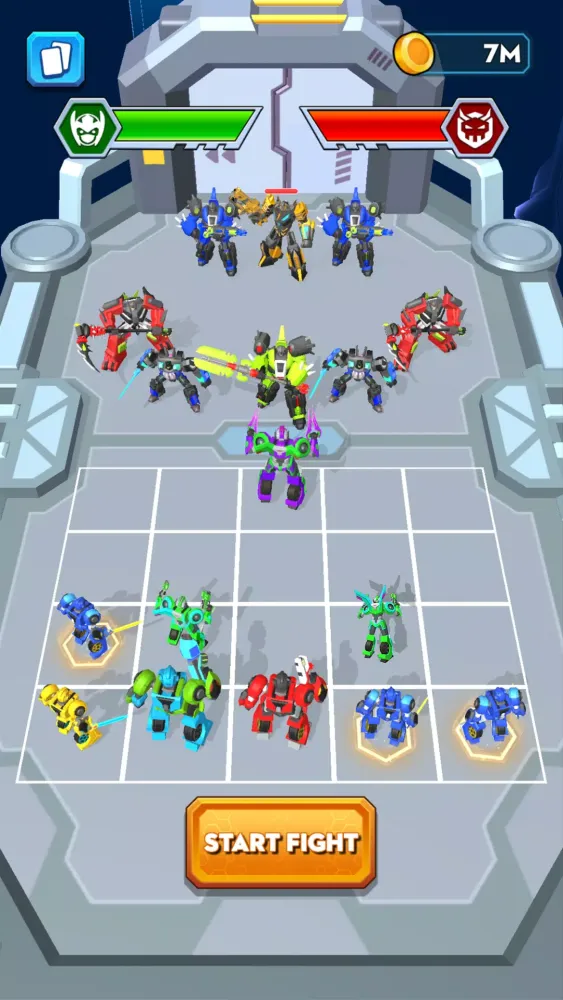 Zrzuty ekranu Robot Run Transforming Race