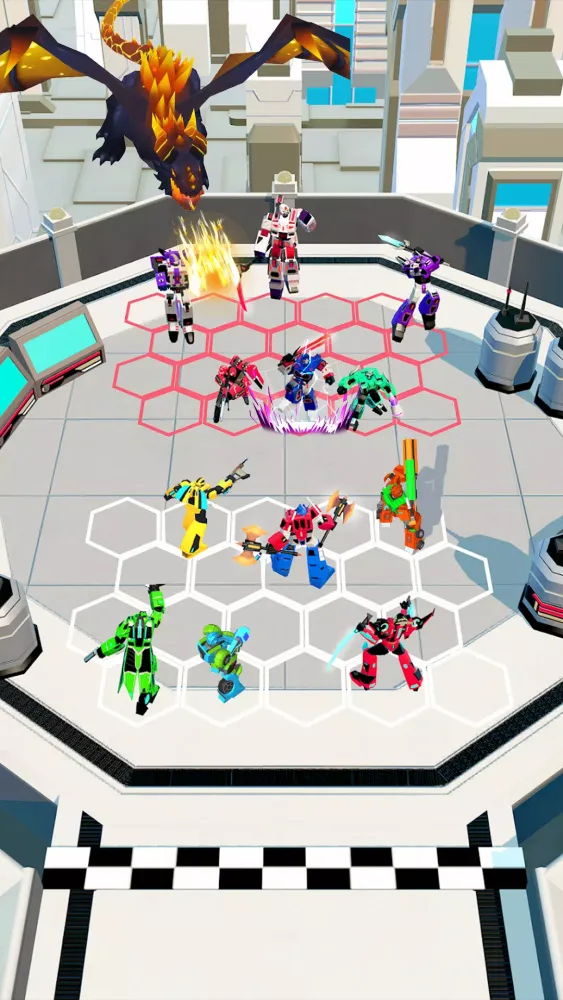 Zrzuty ekranu Robot Run Transforming Race