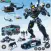 Police Robot Car Transforming