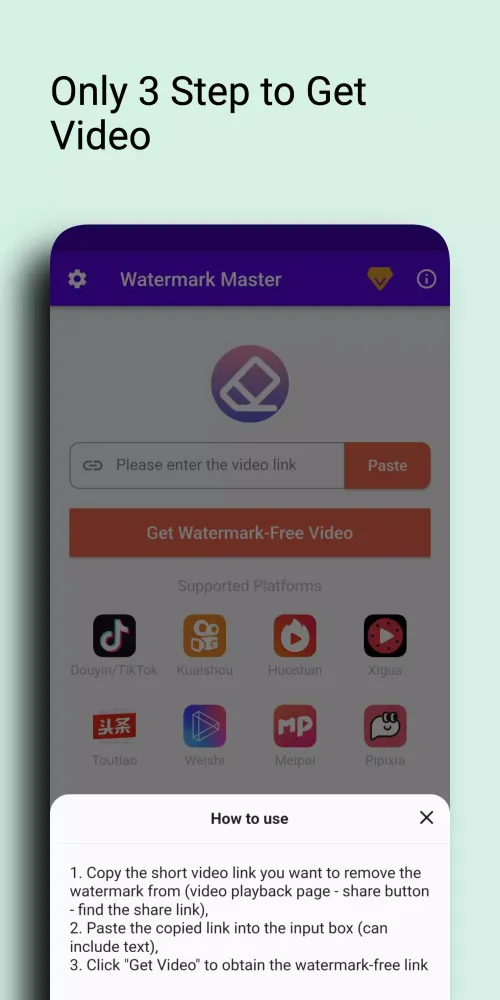 Video watermark removal應用截圖