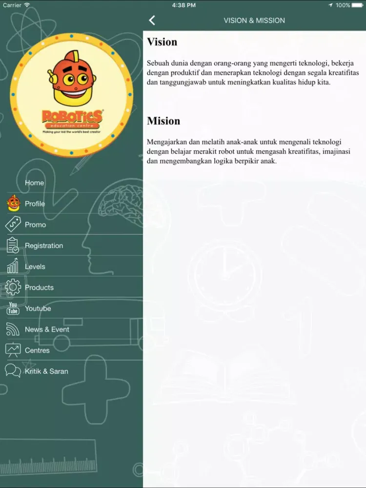 Robotics Indonesia iPad 應用截圖