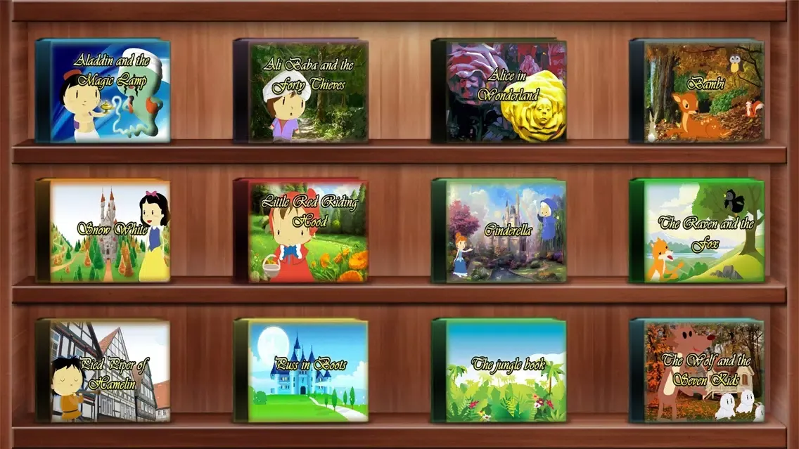 Classic Fairy Tales for Kids Vol.1应用截图