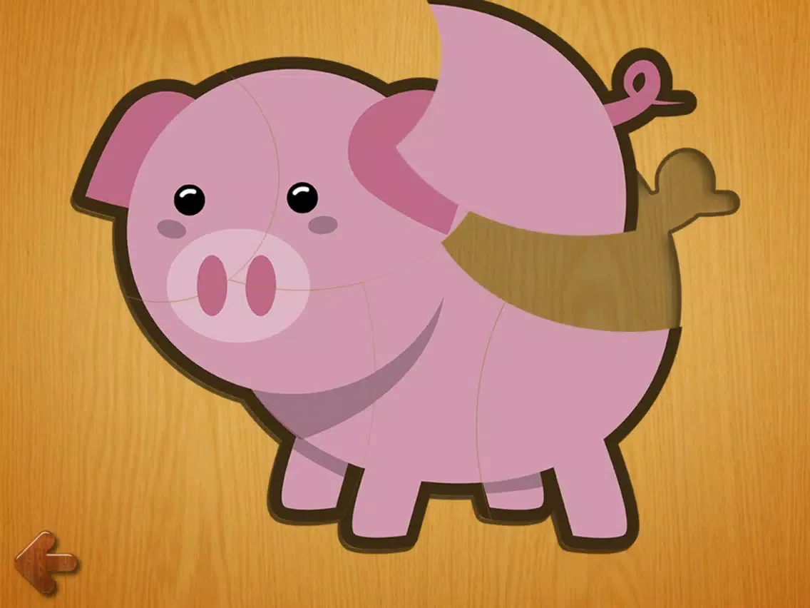Capturas de tela do Jigsaw wooden puzzles for kids - Educational game iPad 