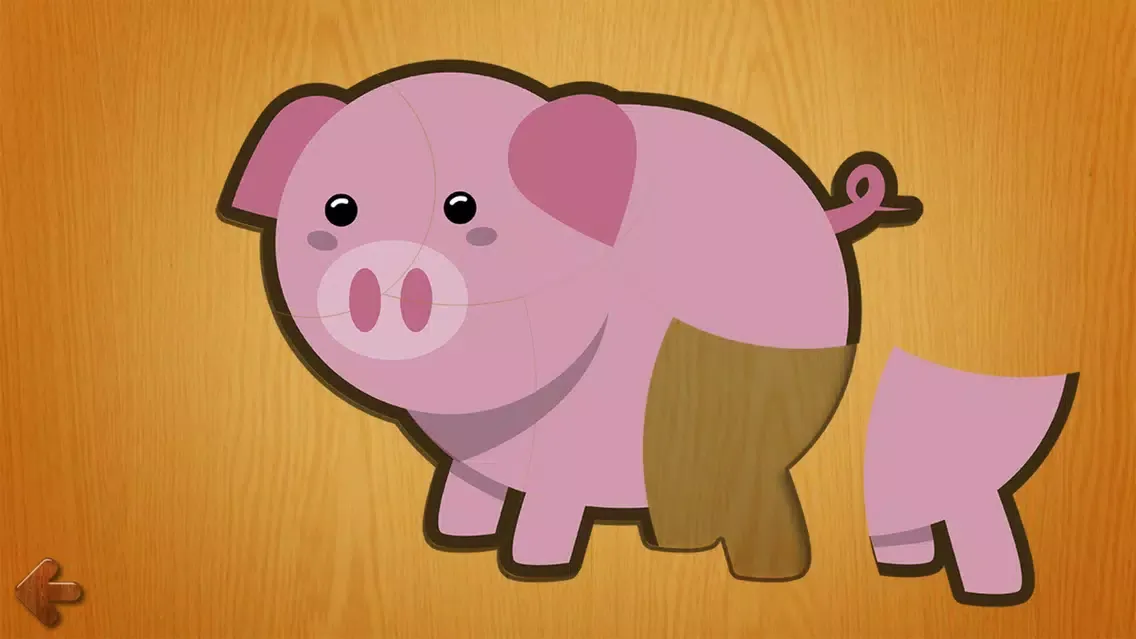 Capturas de tela do Jigsaw wooden puzzles for kids - Educational game