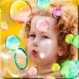 Baby soap bubbles Baby soap bubbles