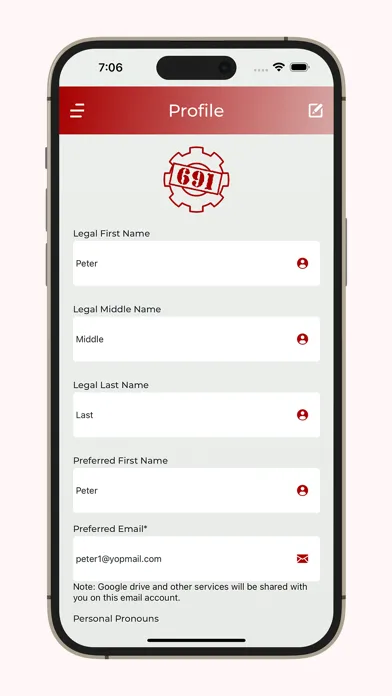 Zrzuty ekranu Project 691 Robotics Portal
